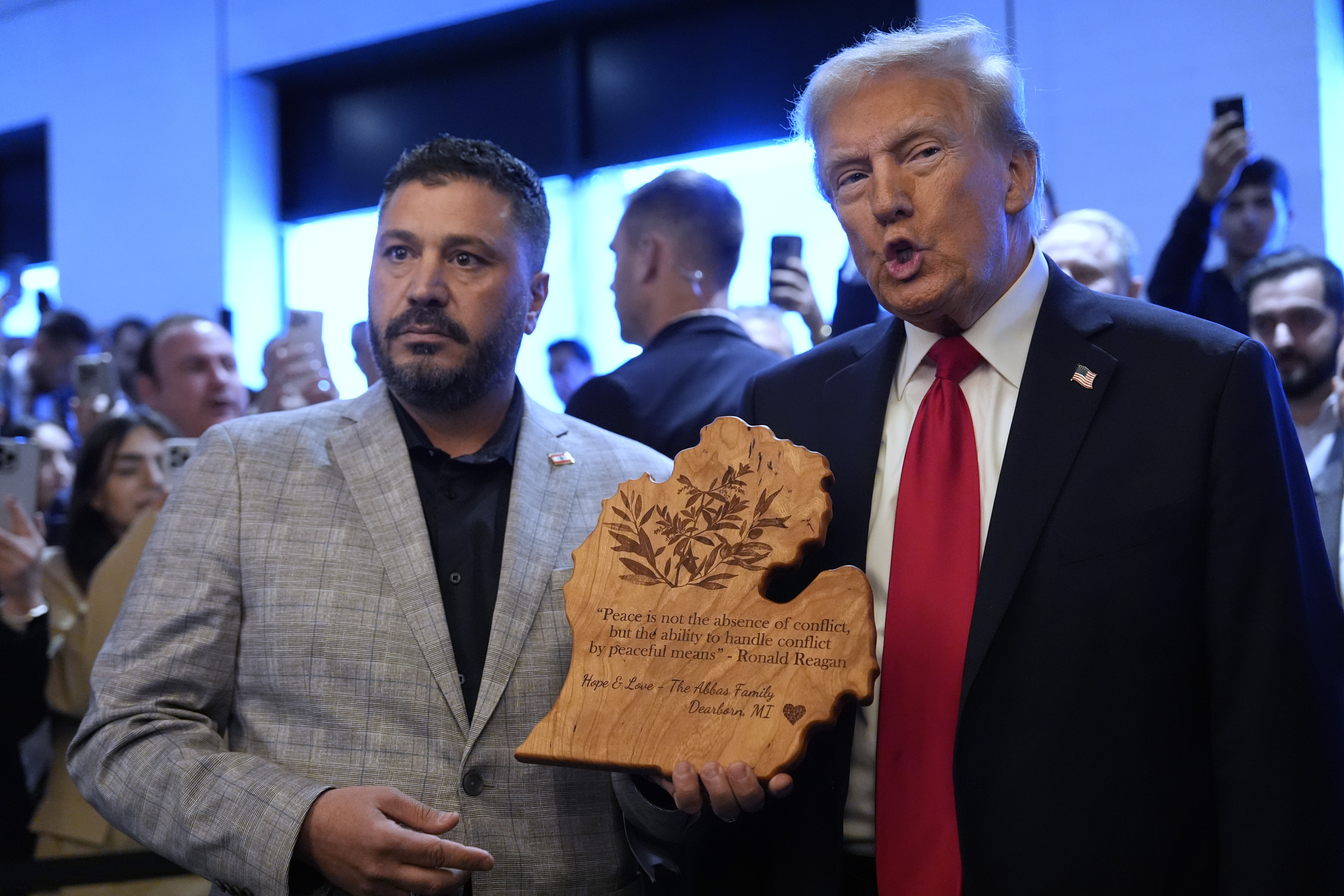 Trump won the heart of Michigan’s Arab American community. They’re moving away from Mike Rogers.